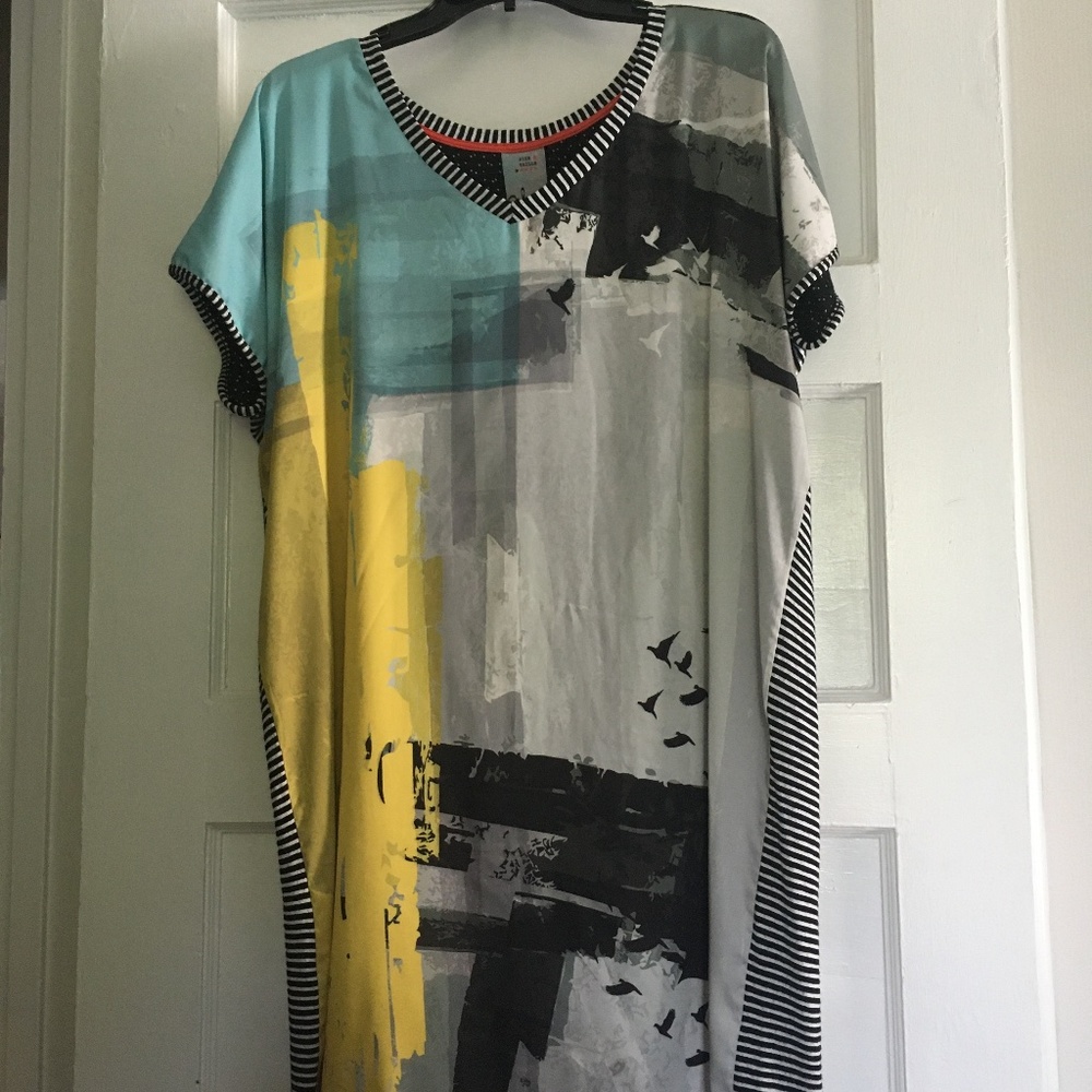 Very unusual dress, coverup!